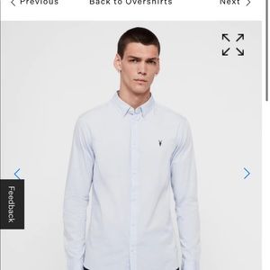 2 Allsaints button ups